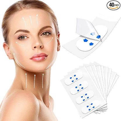 Face Lift Tape,Face Tape,Face Lift Tape Invisible,Facelift Tape for Face  Invisible,Face Lifting Tape,Instant Makeup Face Lift Tools for Hide Facial  Wrinkles Double Chin Lifting Saggy Skin 60PCS 